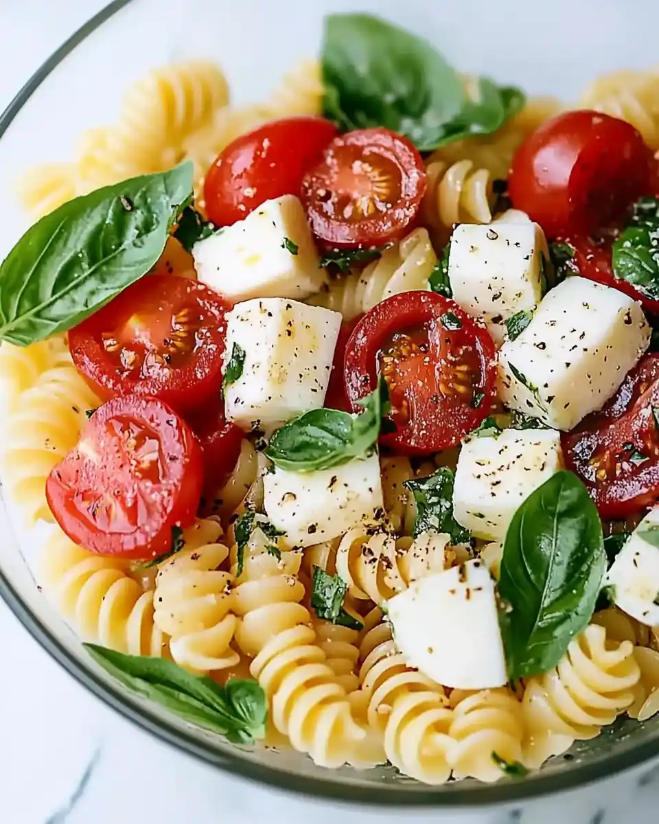 Caprese-Pasta-Salat: So gelingt das italienische Rezept!