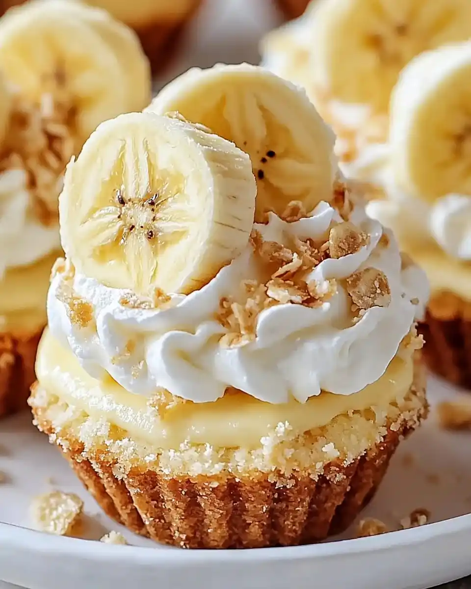 Mini-Bananencreme-Törtchen: So einfach gelingen sie!