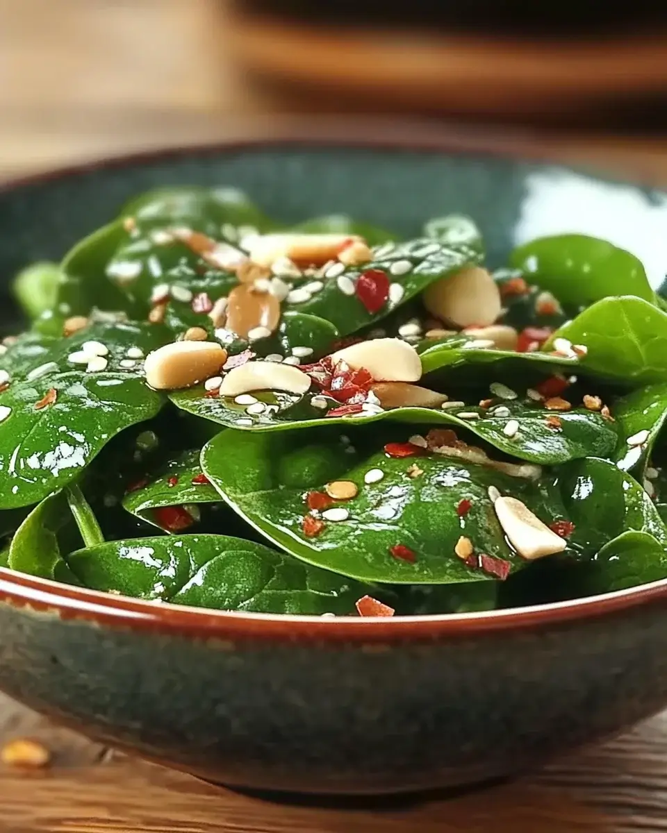 Sesam-Spinat-Salat: Entdecke das beste Rezept!