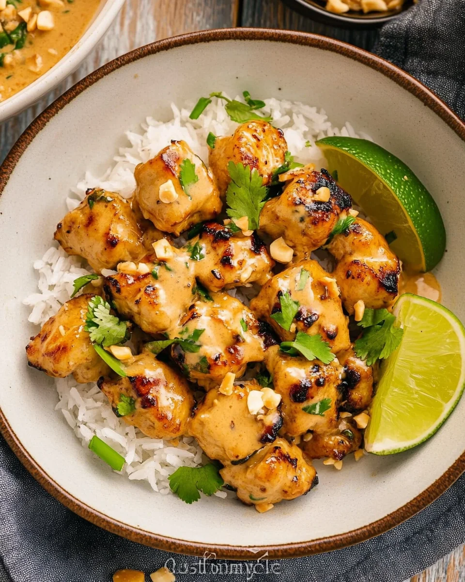 Köstliches Thai-Erdnuss-Hühnchen – Ein Genuss für jeden Tag!