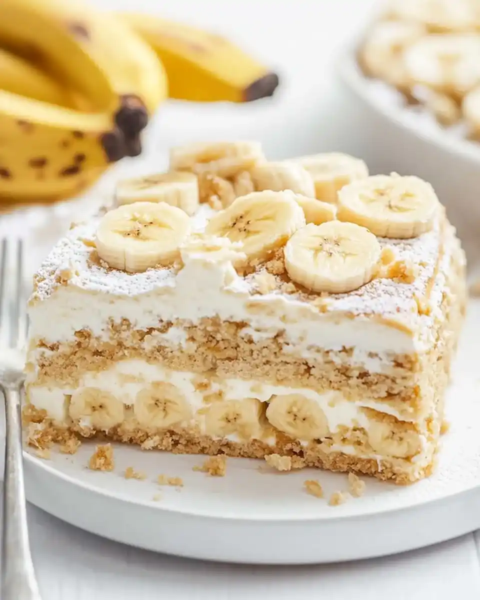 Bananen-Eisboxkuchen: Das perfekte Dessert für heiße Tage!