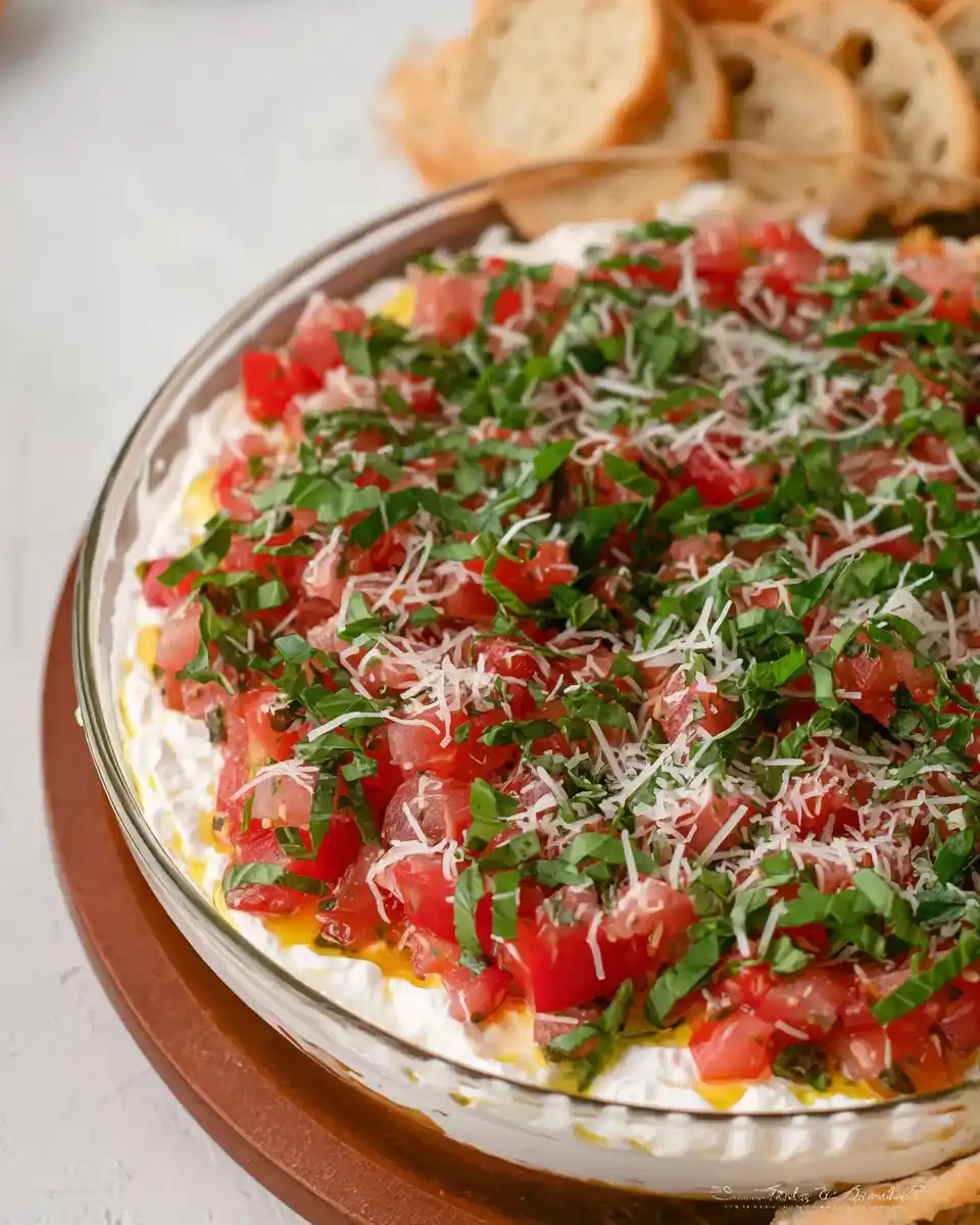 Bruschetta-Dip: Der perfekte Snack für jede Party!