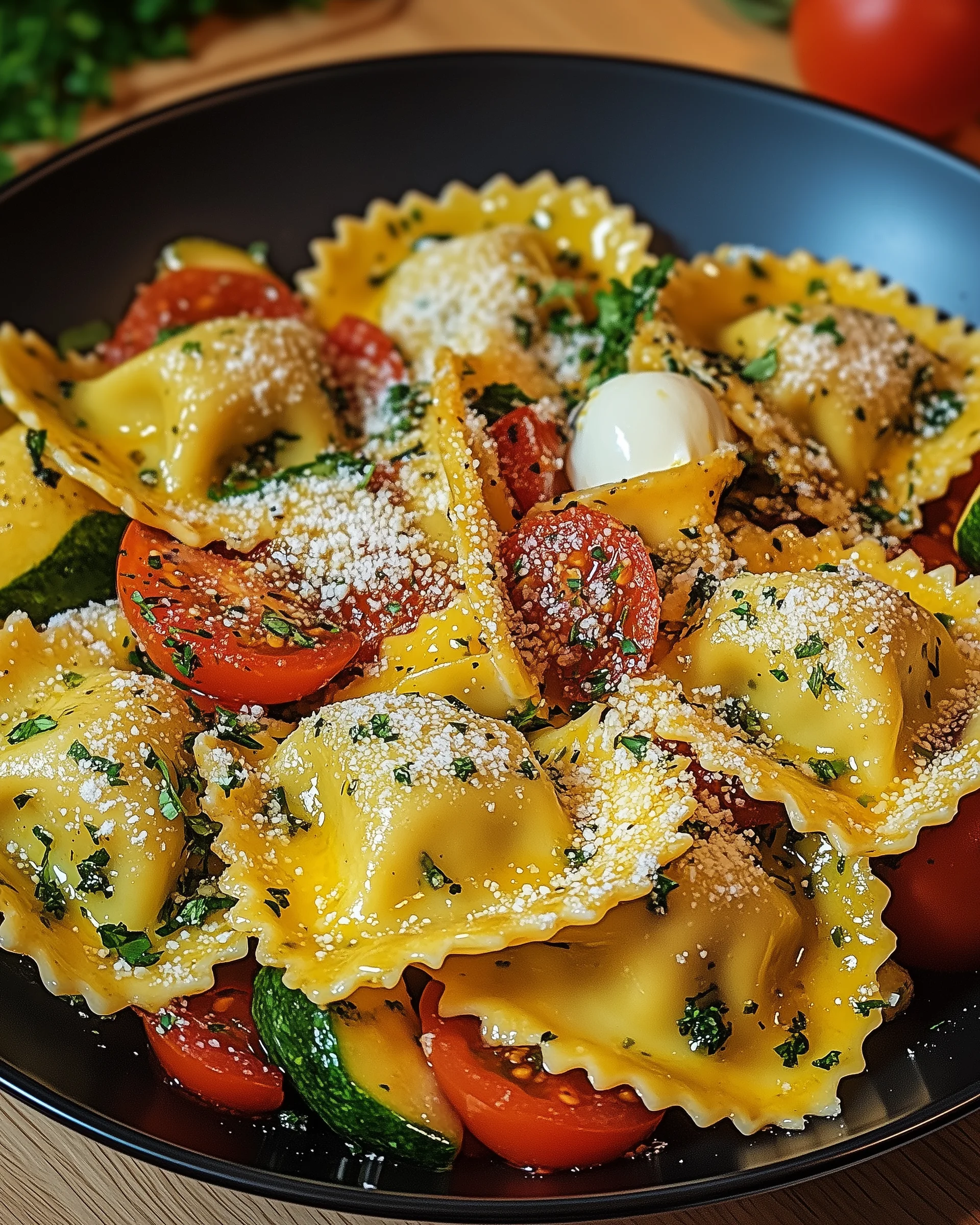 Bunte Ravioli-Gemüse-Pfanne: Entdecken Sie das Genussrezept!