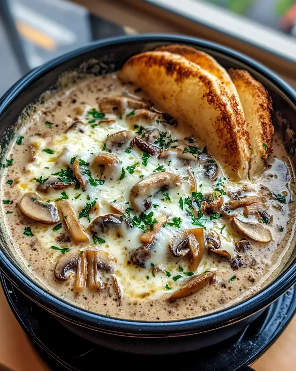 Cremige Champignon-Suppe: Ein Genuss für alle Sinne!