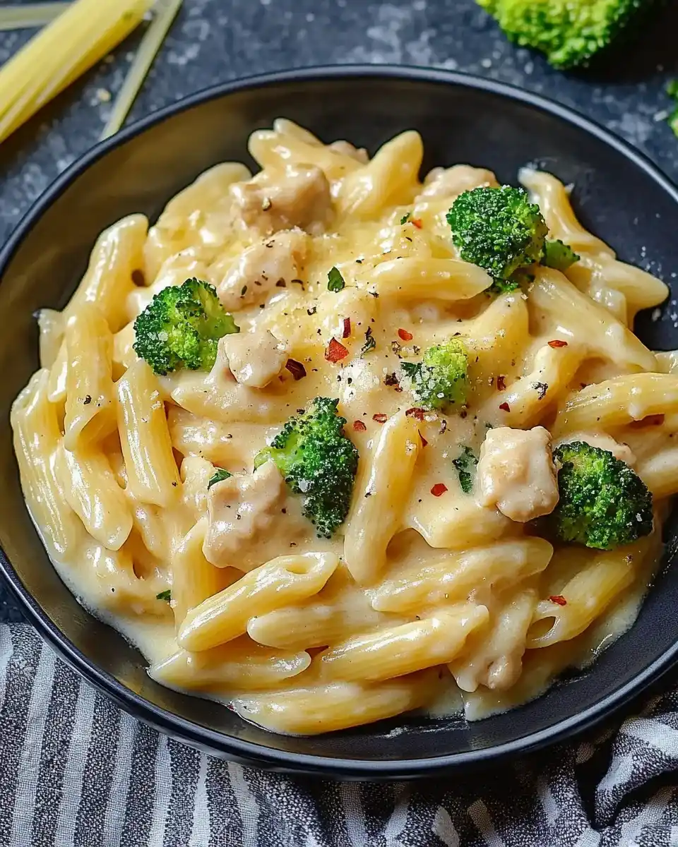 Cremige Hähnchen-Brokkoli-Pasta: Einfach und köstlich!