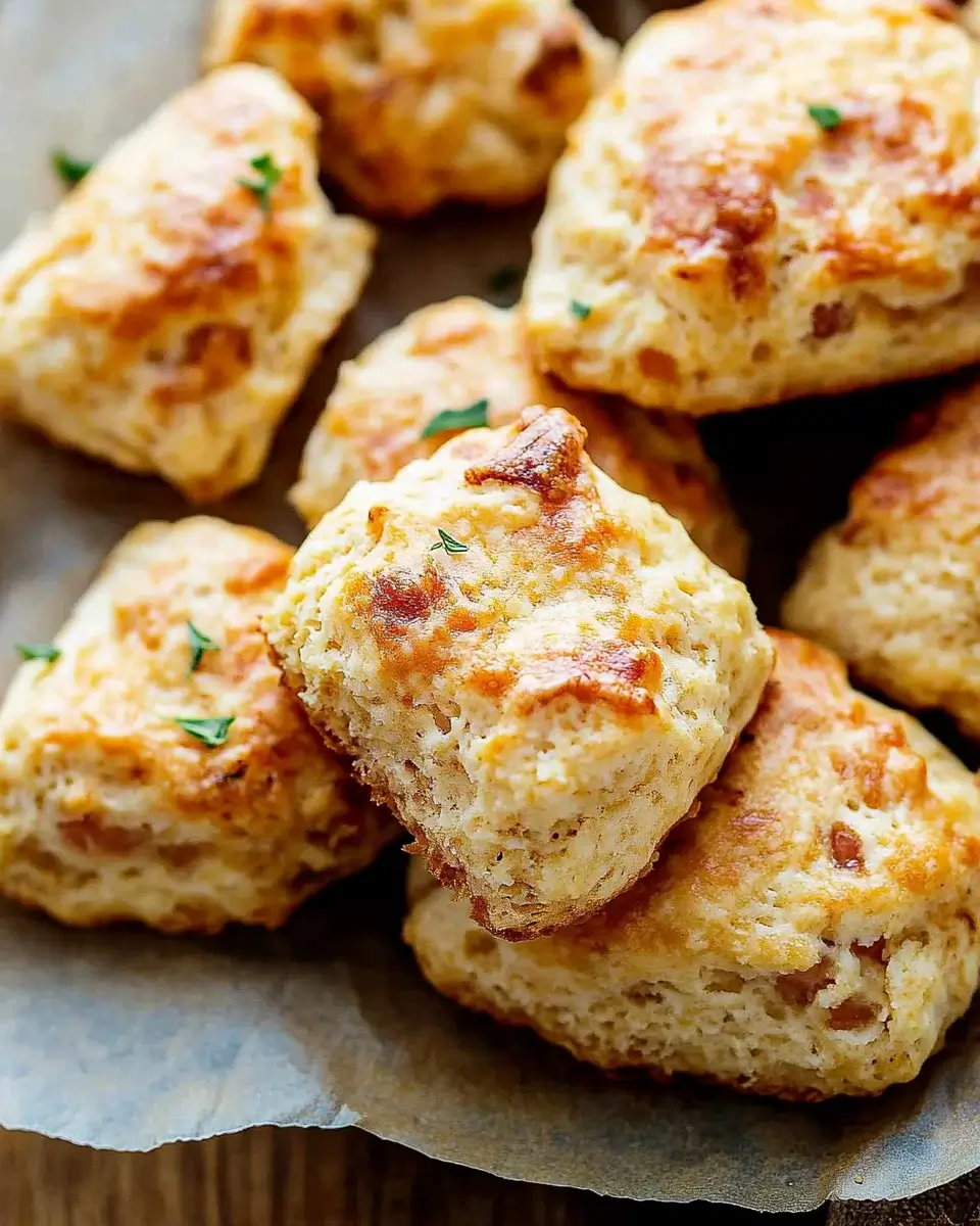 Herzhafte Schinken-Käse-Scones: So gelingen sie perfekt!
