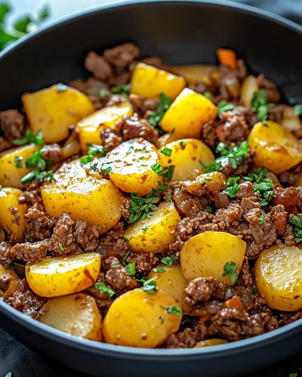 Herzhafter Kartoffel-Hackfleisch-Auflauf: Ein Genuss!