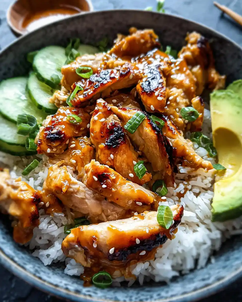 Honig-Ingwer-Hühnchen mit Reis: Einfach und lecker genießen!