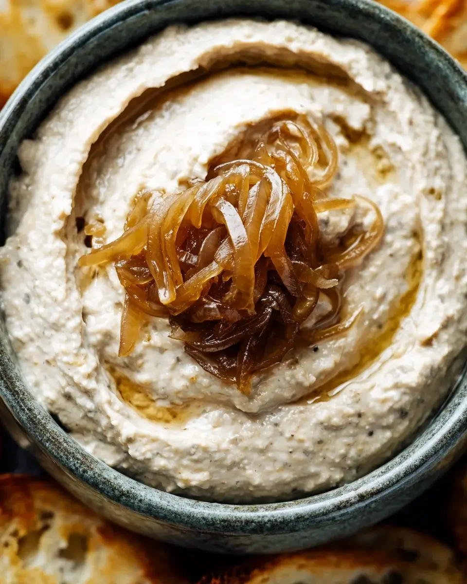 Karamellisierter Zwiebel-Dip: Ein köstliches Rezept!