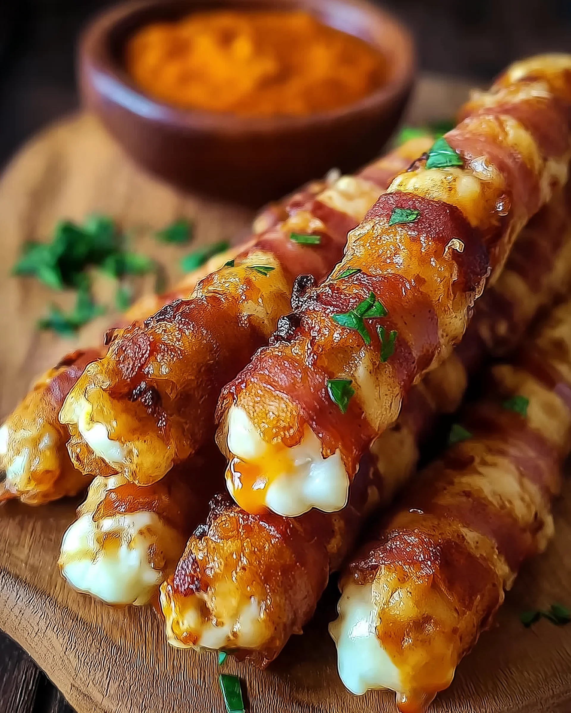 Käse-Sticks im Speckmantel: Leckeres Rezept entdecken!