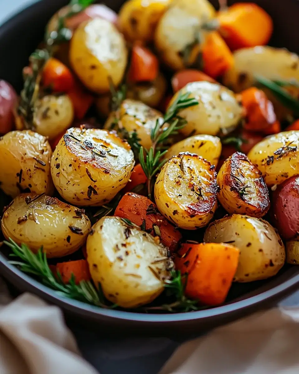 Knoblauch-Kräuter-Röstgemüse: Genussvoll und gesund!