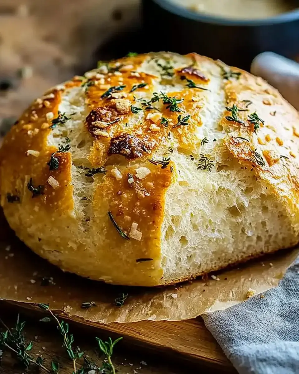 Knoblauch-Parmesan-Kräuterbrot: Ein Rezept zum Verlieben!