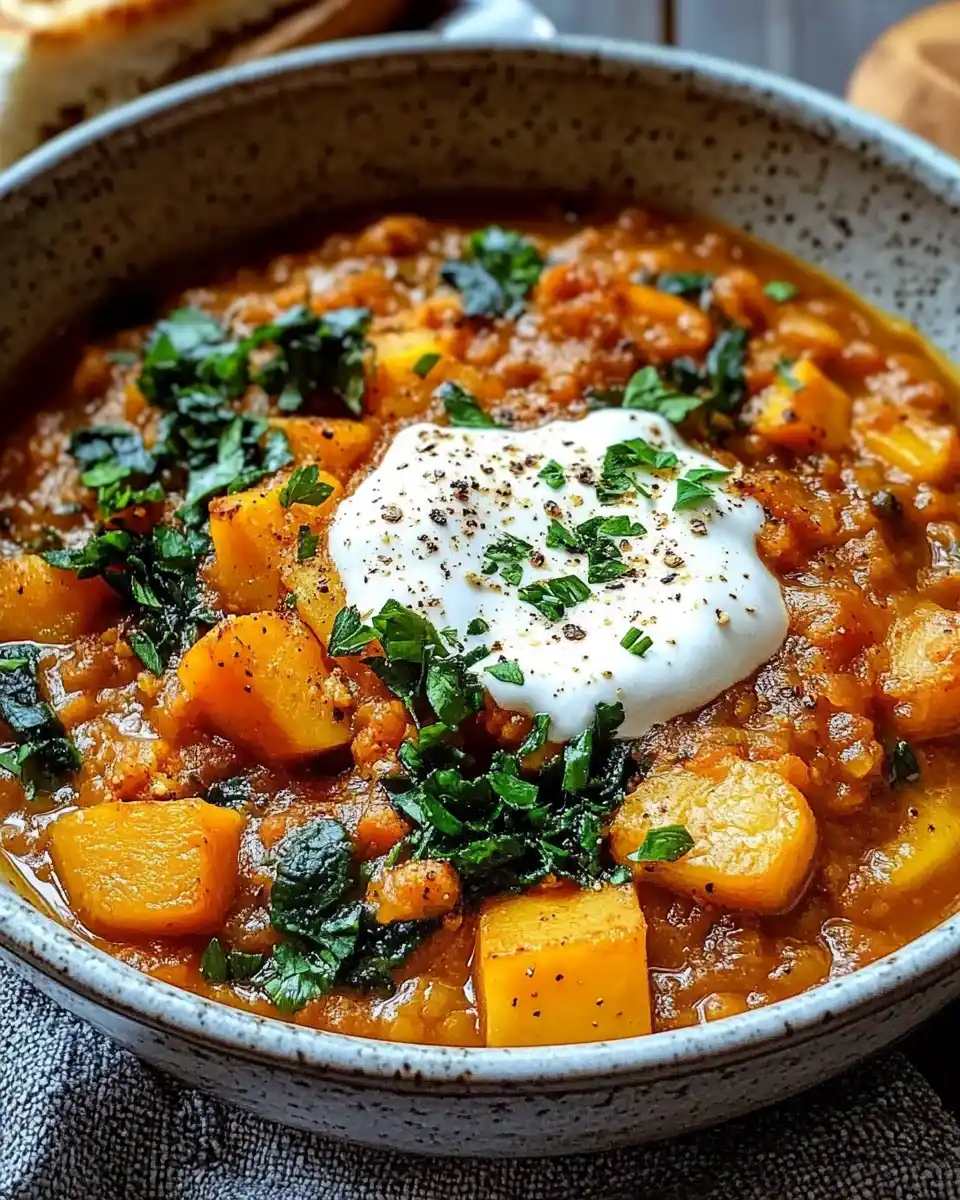 Linseneintopf mit Süßkartoffeln: So gelingt er perfekt!