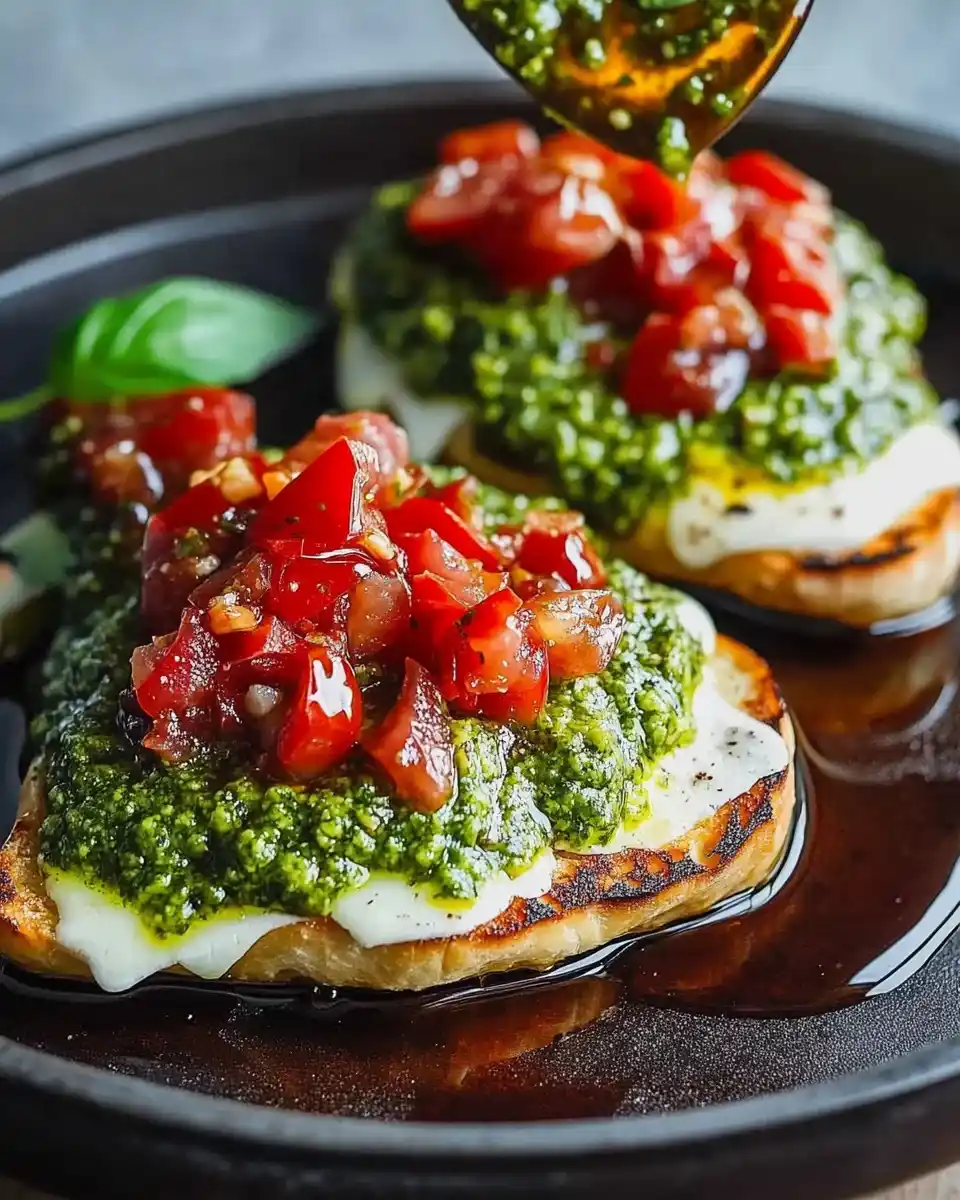 Pesto-Bruschetta-Hähnchen: So gelingt das Rezept perfekt!