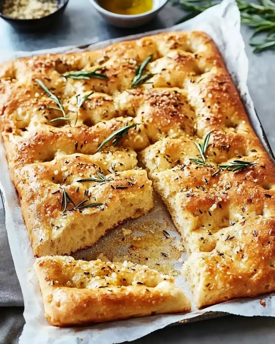 Rosmarin-Focaccia: Das perfekte Rezept für Anfänger!