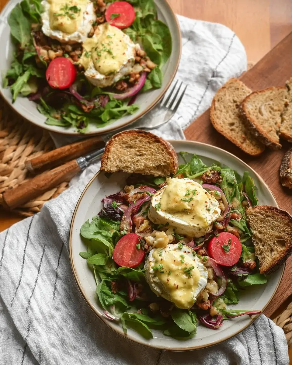 Warmer Ziegenkäse-Salat: Ein Genuss für Gourmets!