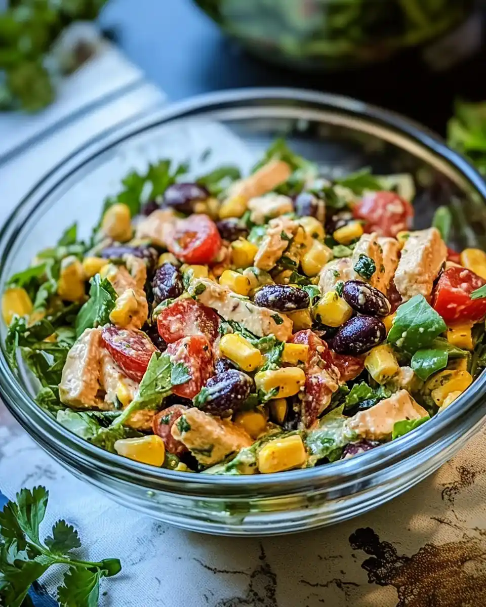 Zesty Southwest Hähnchensalat: So einfach gelingt er!