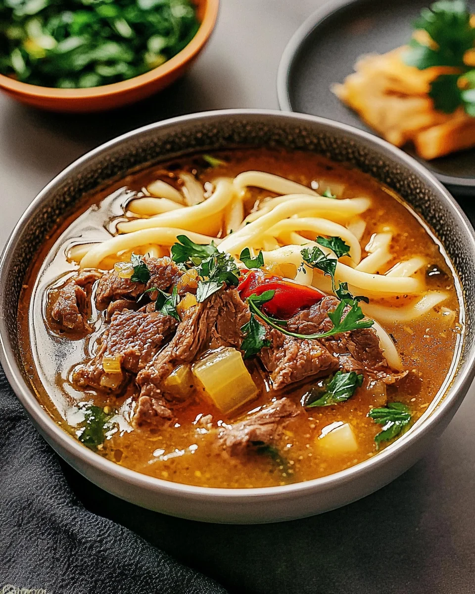 Scharfe Rindfleisch-Nudelsuppe: So gelingt sie perfekt!