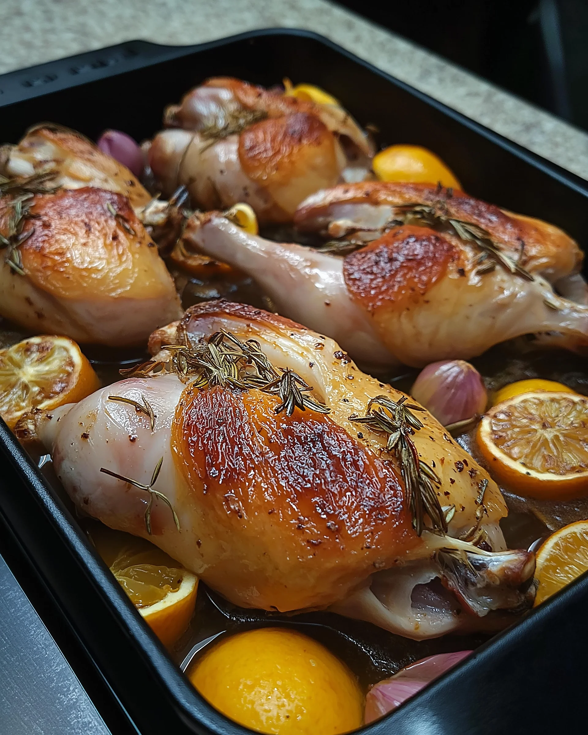 Mediterranes Zitronenhühnchen mit Artischocken entdecken!