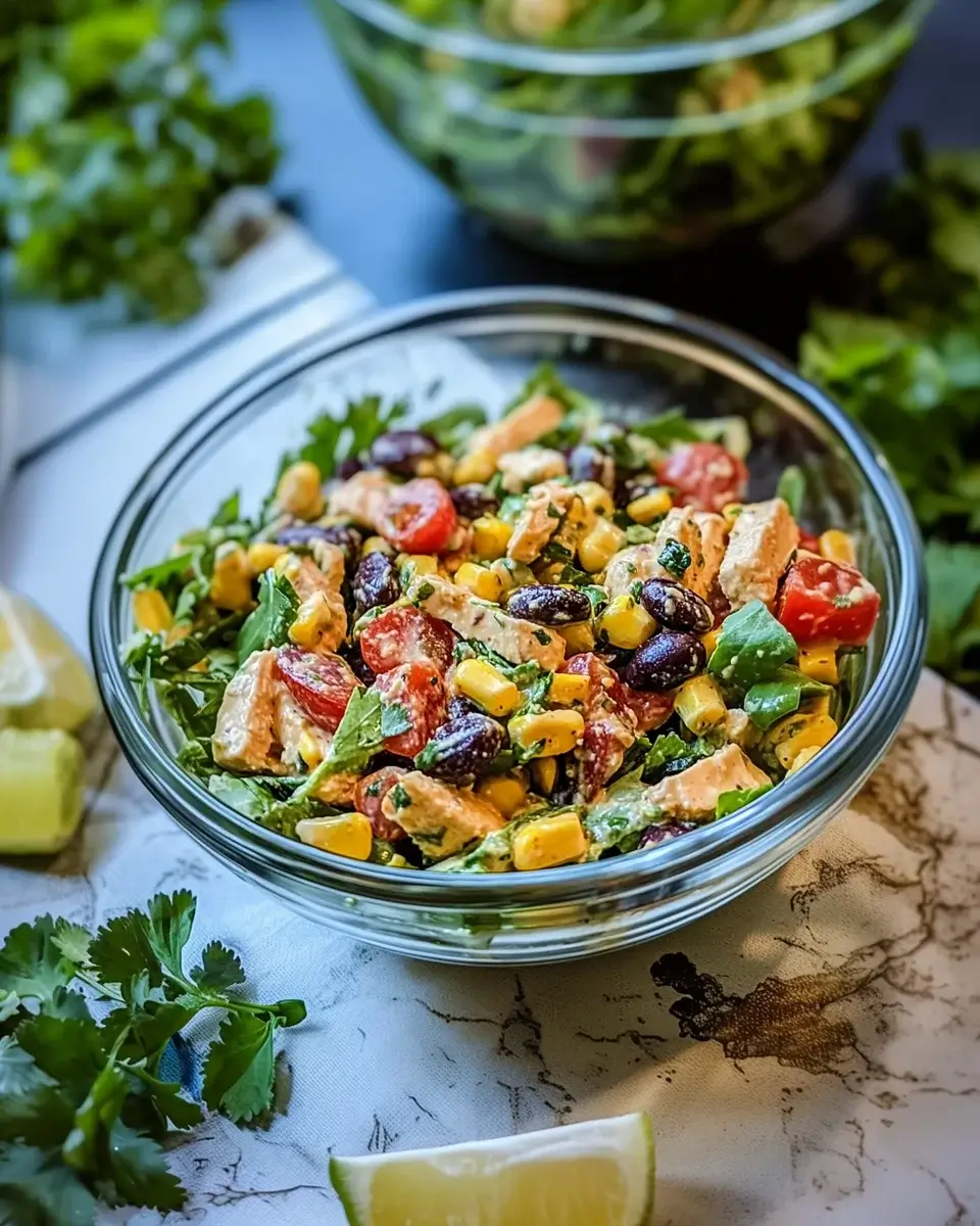 Zesty Southwest Hähnchensalat: So einfach gelingt er!