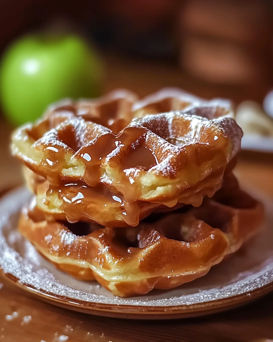 Apfel-Waffel-Donuts: Ein himmlisches Rezept entdecken!