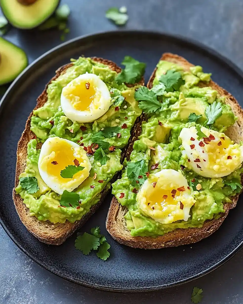 Avocado-Toast mit Ei: das perfekte Frühstücksrezept!