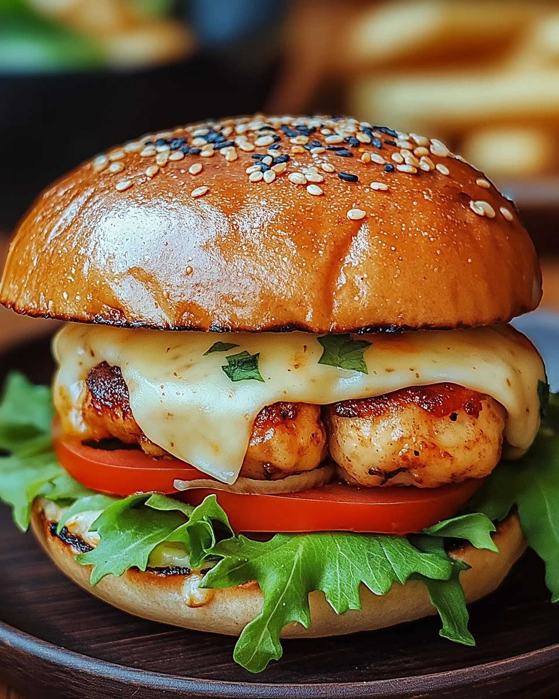Feuriger Chipotle-Hühnchen-Burger: Unwiderstehlicher Genuss!