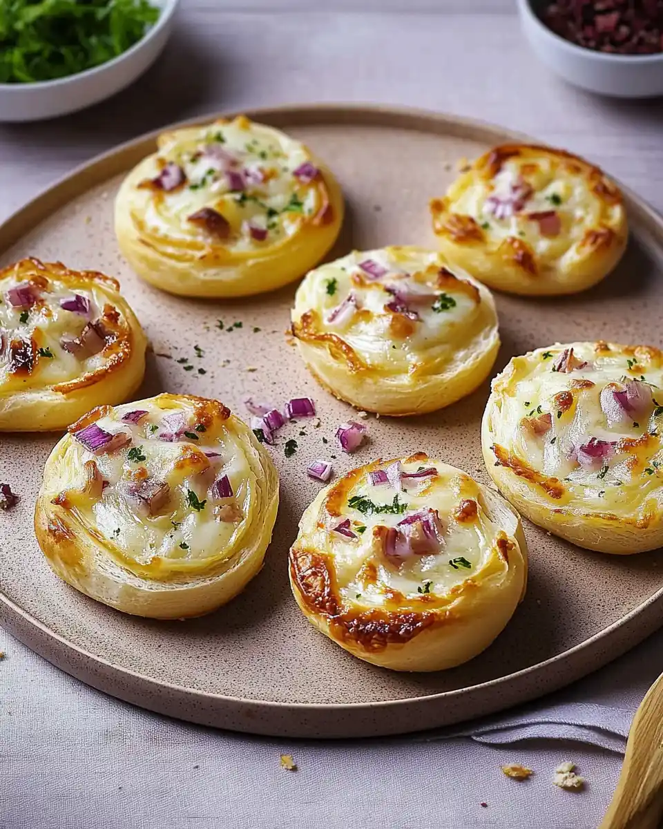 Flammkuchen-Schnecken: Das perfekte Rezept entdecken!
