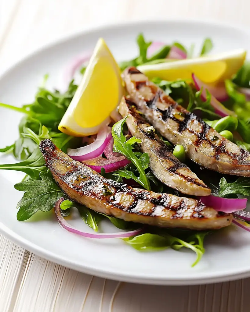 Gegrillte Makrele mit Fenchelsalat: Ein Genuss für die Sinne ... Gegrillte Makrele mit Fenchelsalat: Ein Genuss für die Sinne ...