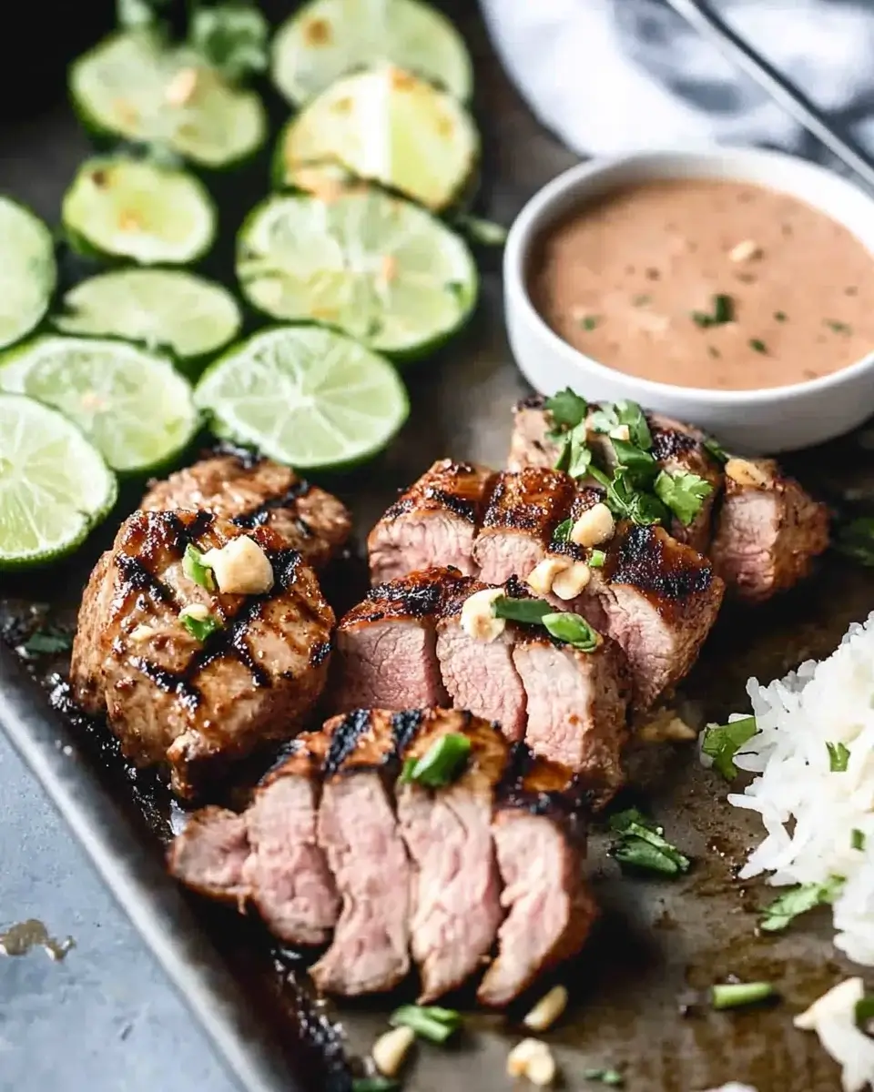 Gegrilltes Thai-Schweinefilet: Ein Genuss aus Asien!