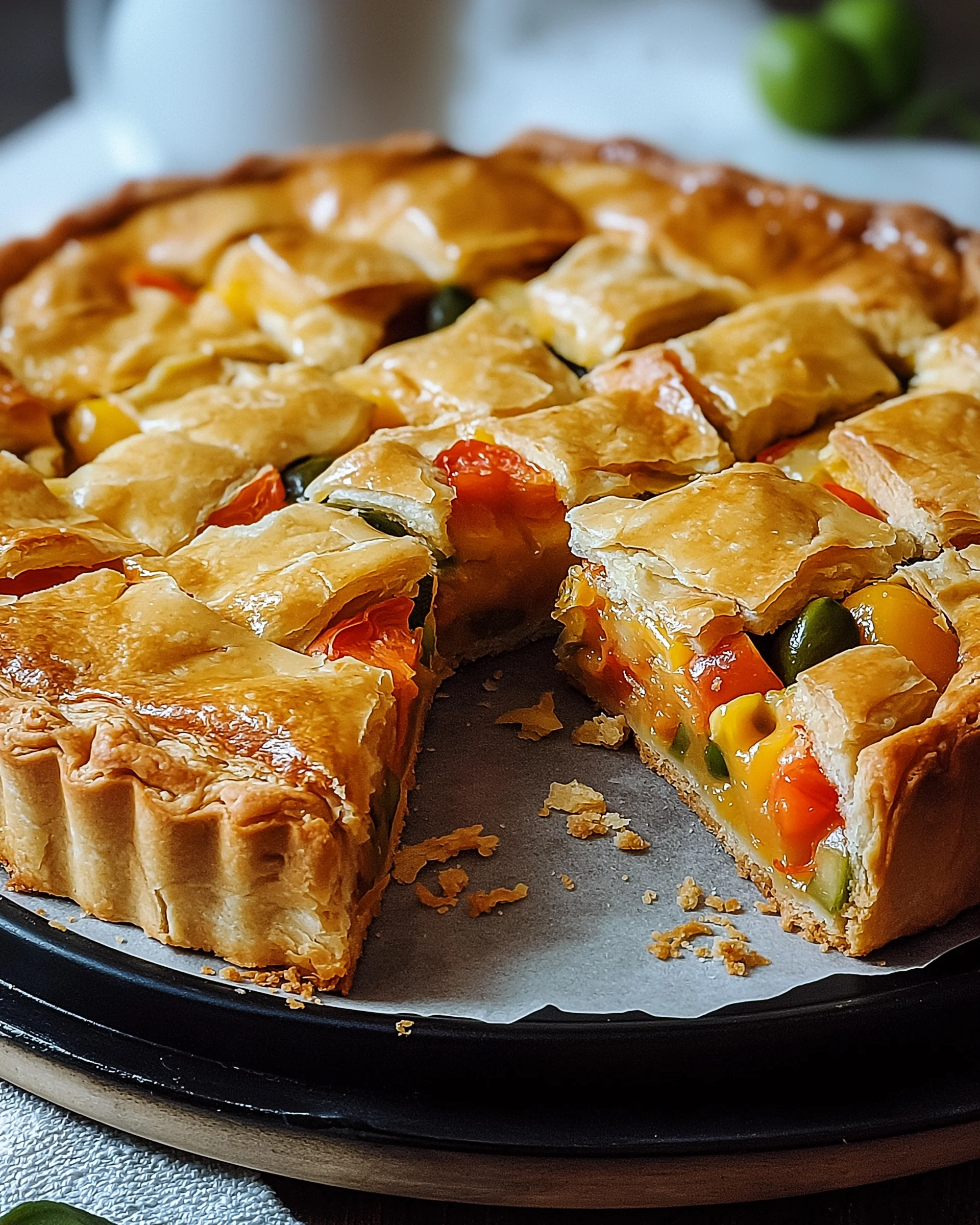 Gemüsekuchen vom Blech: Ein einfaches Rezept für Genuss!