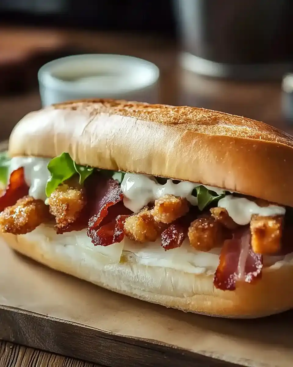 Hähnchen-Bacon-Ranch-Sandwich: So lecker und einfach!