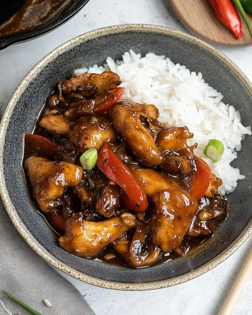 Hähnchen in Knoblauchsauce: Ein einfaches Rezept!