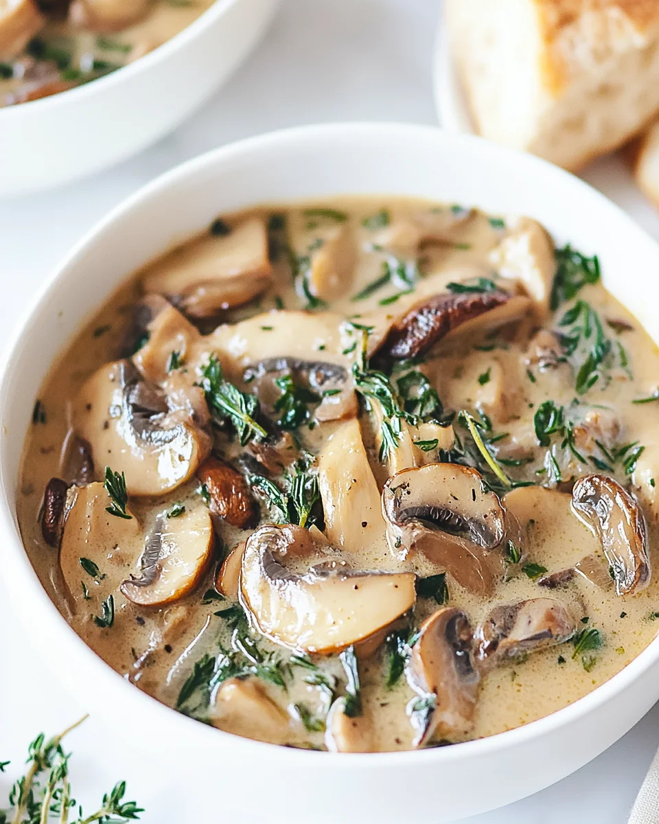 Herzhafter Hühner-Mushroom-Eintopf für kalte Tage genießen!