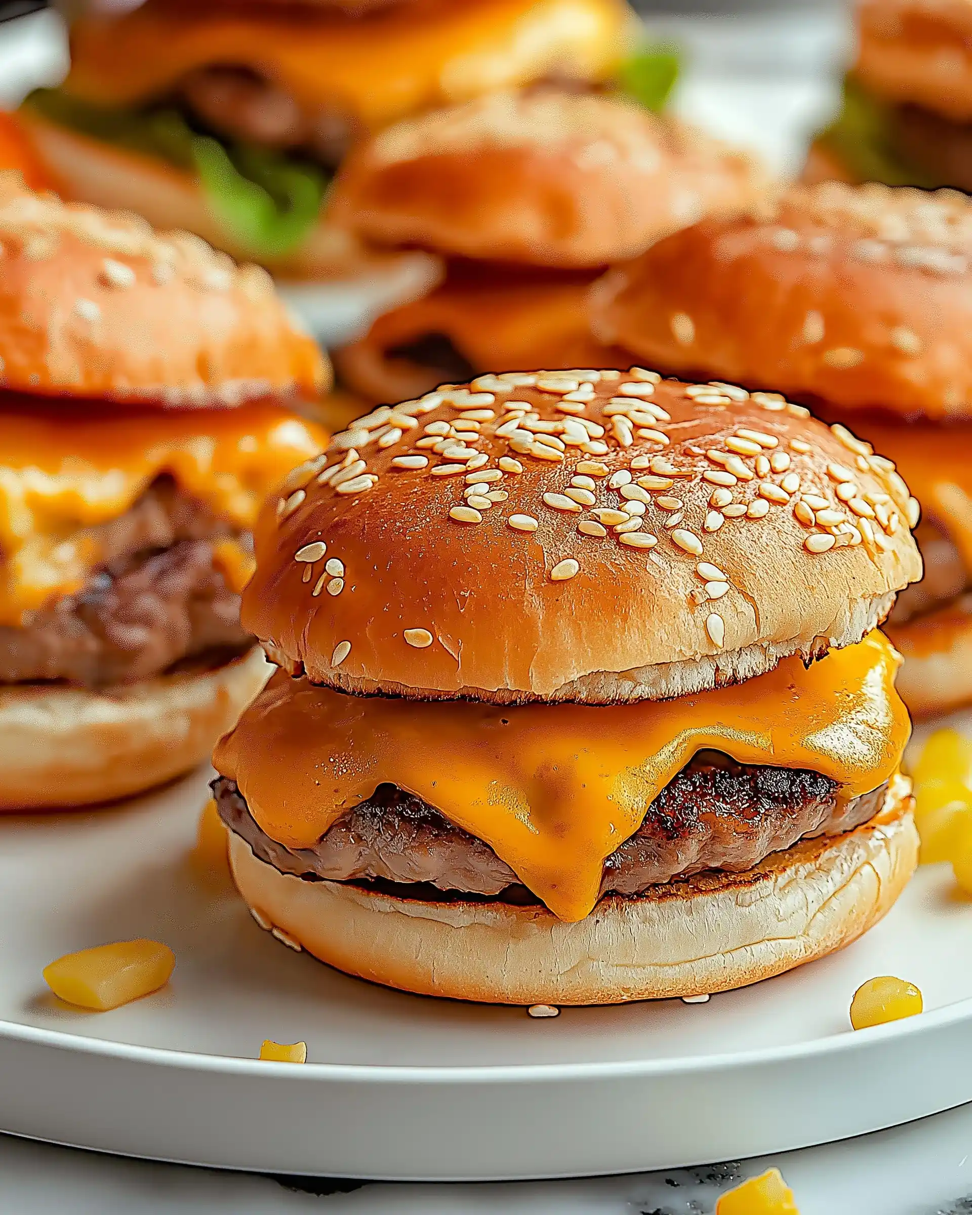 Käseburger-Slider: So einfach zaubern Sie Genuss!
