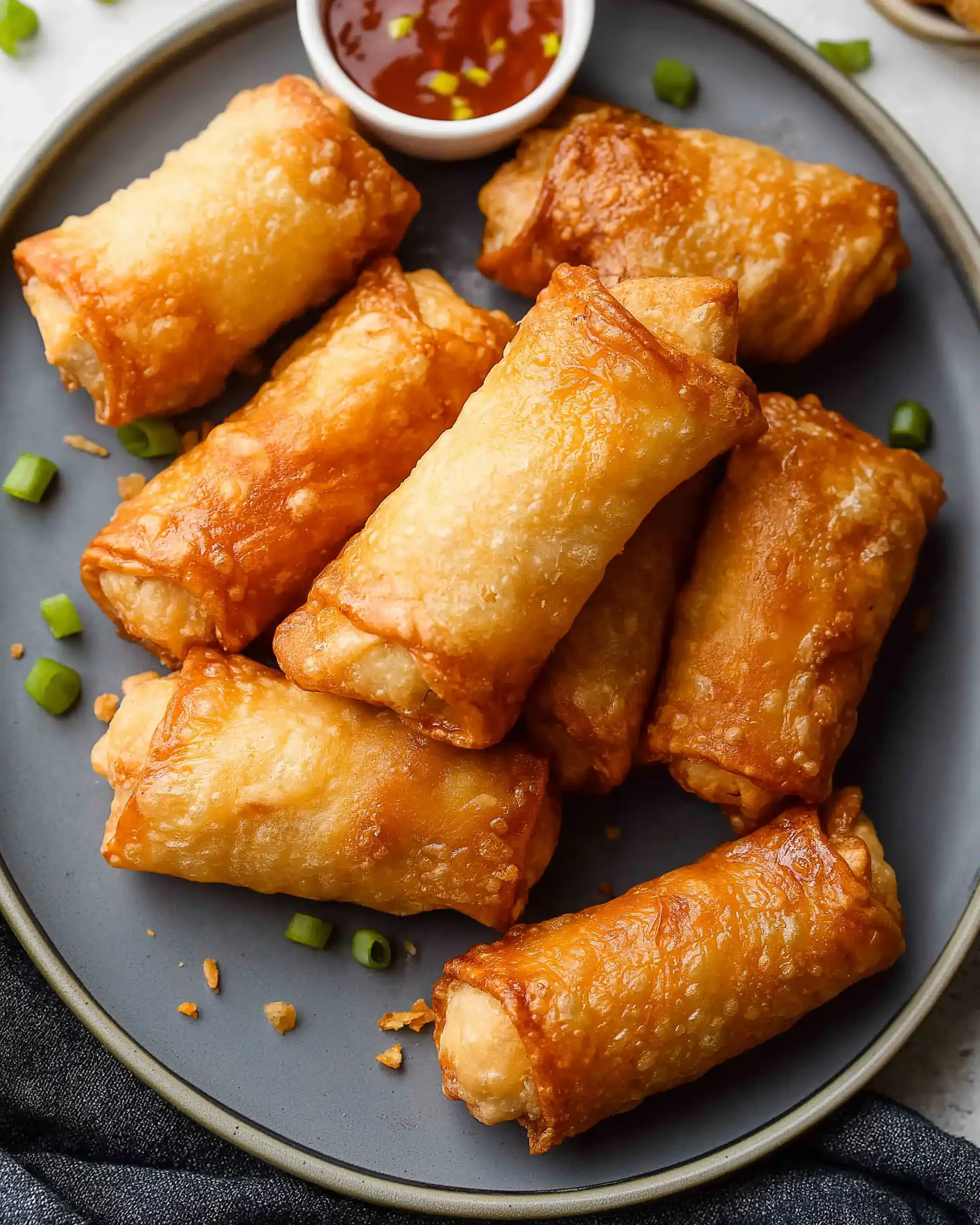 Knusprige Garnelen-Frühlingsrollen: Ein köstliches Rezept!