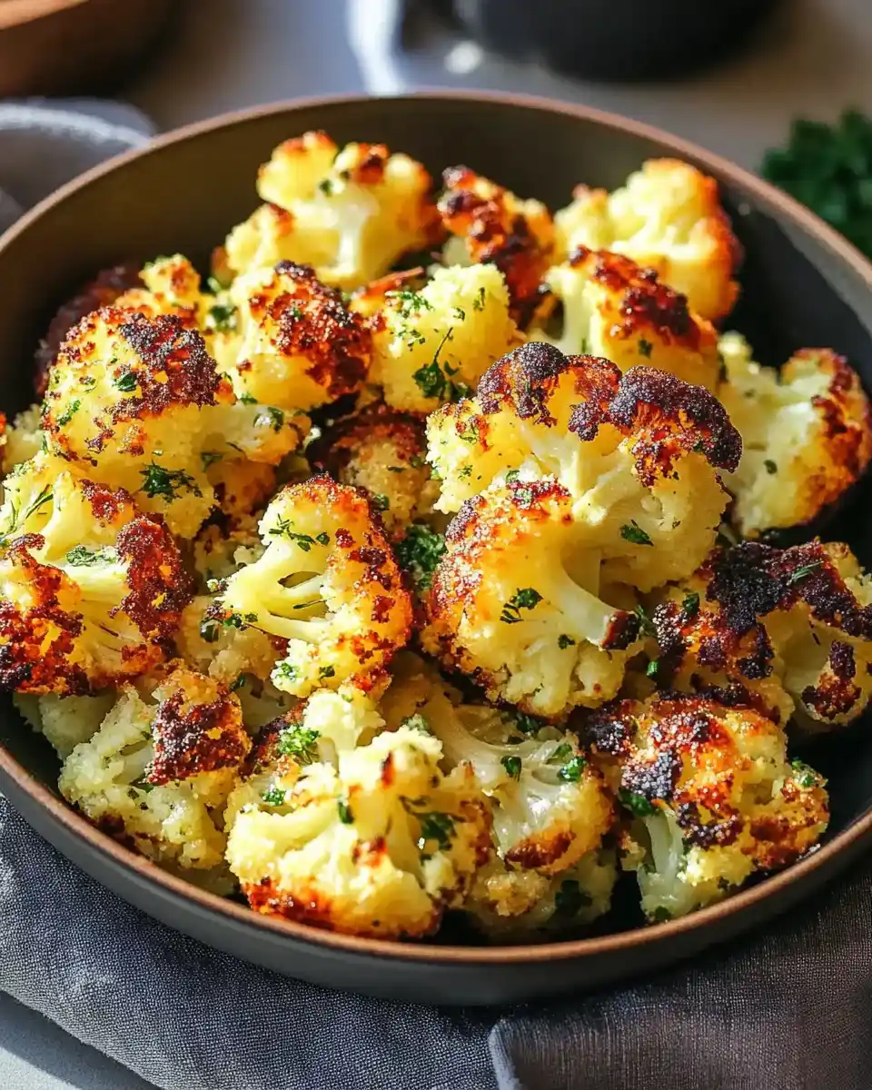 Krosse Parmesan-Röstblumenkohl: Dein neues Lieblingsrezept!