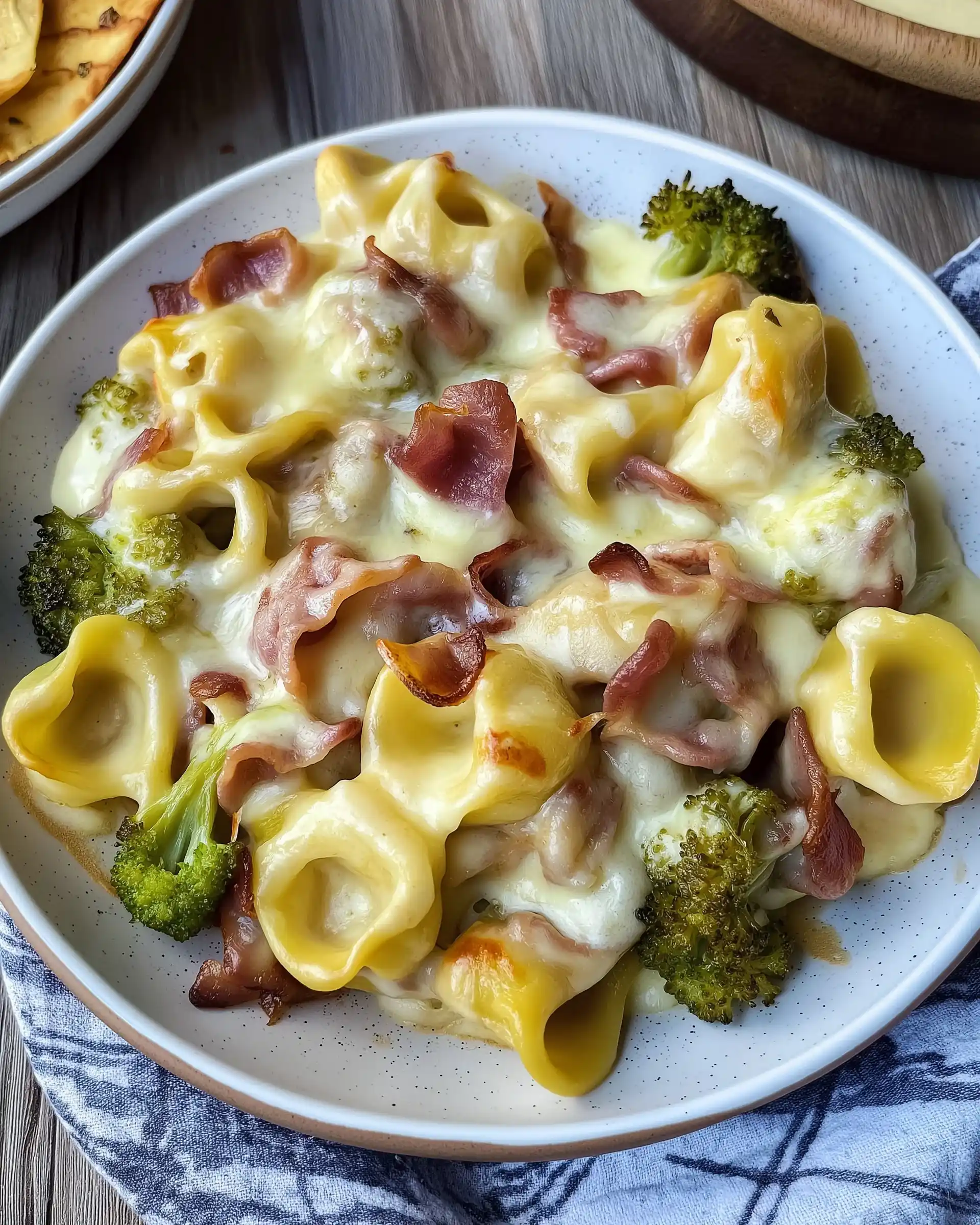 Nudelauflauf mit Schinken und Käse: Einfach unwiderstehlich!