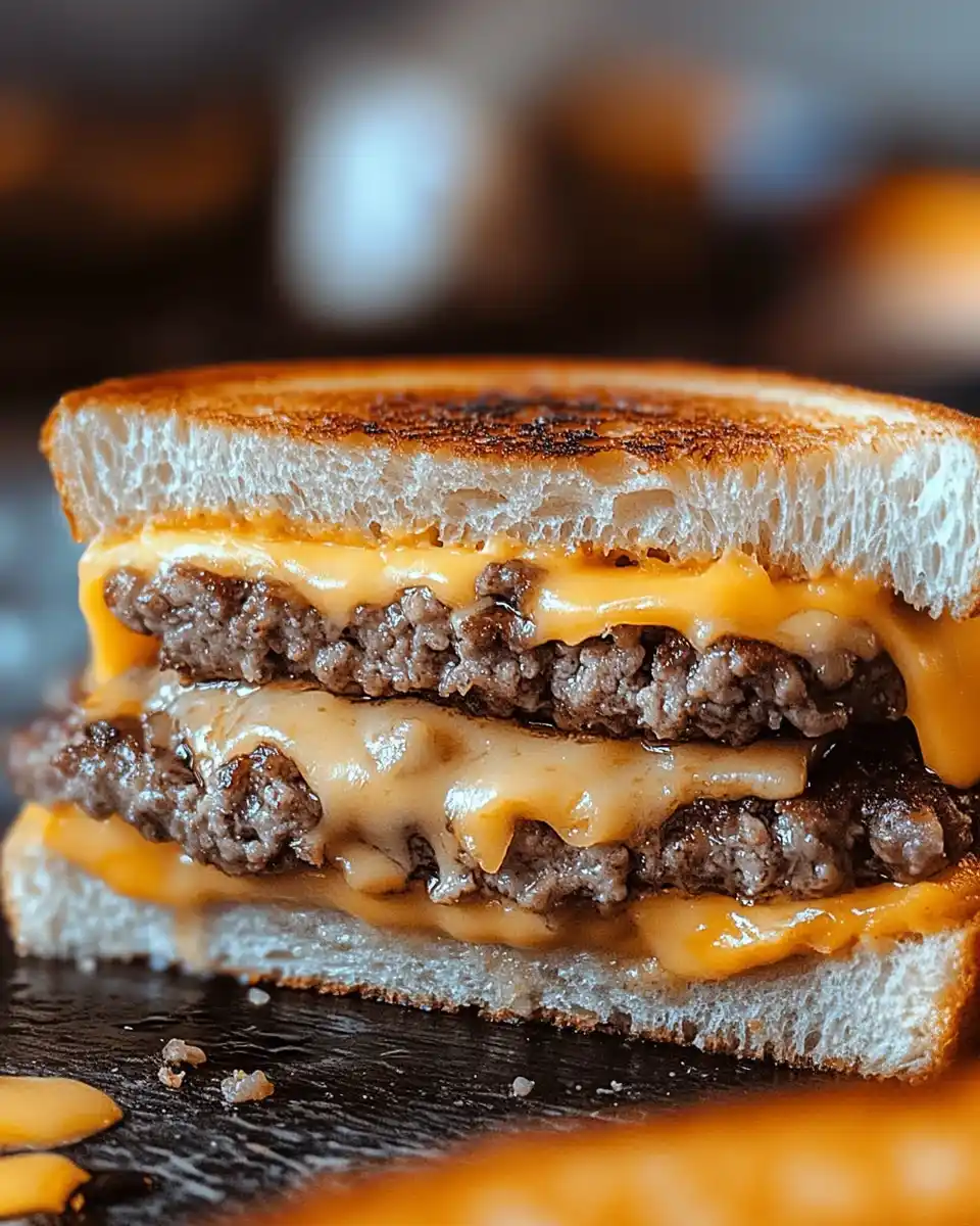 Patty Melt mit Zwiebeln und Käse: Ein köstliches Rezept!