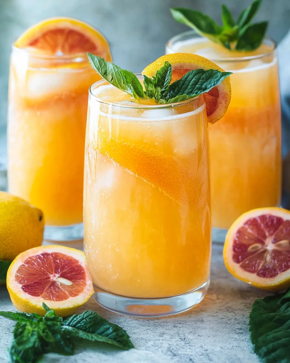 Pfirsich-Limonade: Erfrischendes Rezept für den Sommer!