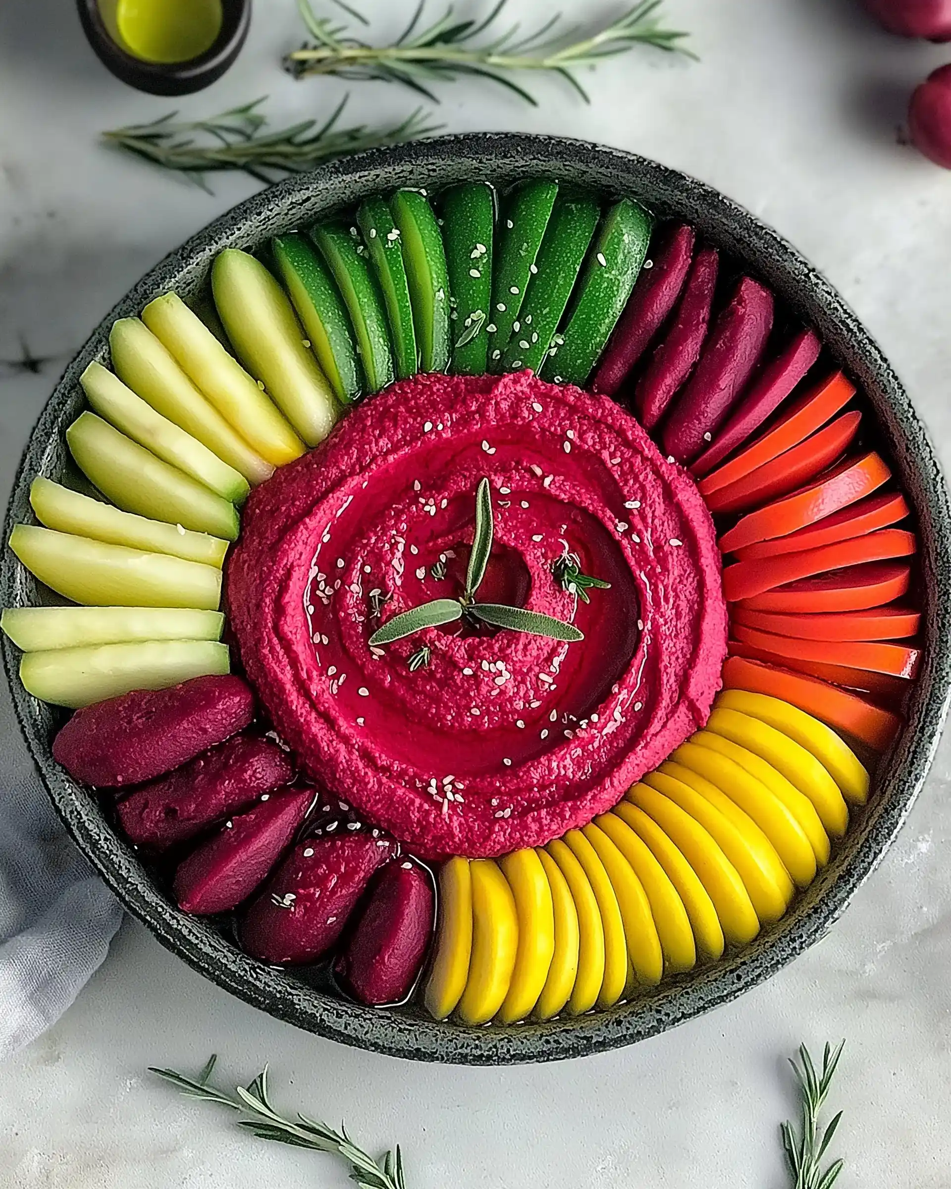 Rote Beete Hummus: Entdecken Sie das cremige Rezept!