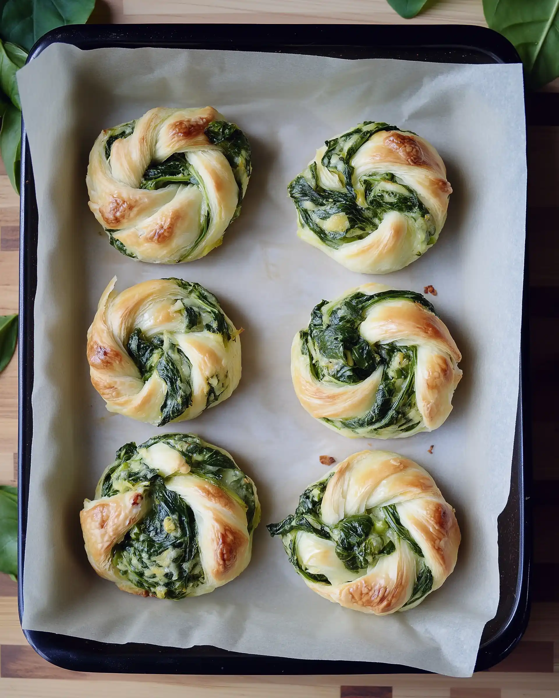 Spinat-Artischocken-Schnecken: Einfach unwiderstehlich lecker!