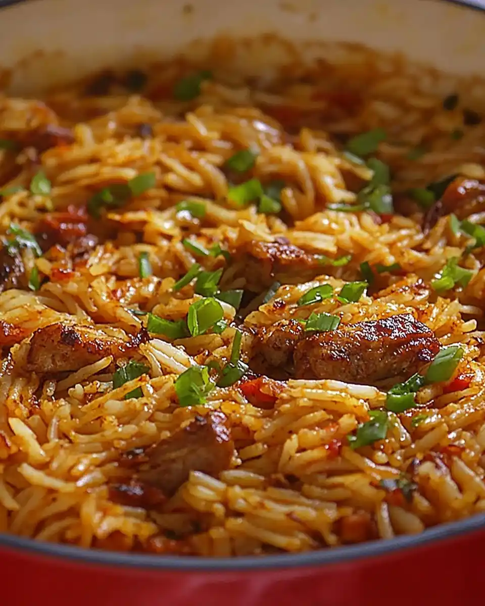 Türkische Reispfanne mit Pute: Ein Genuss für alle!