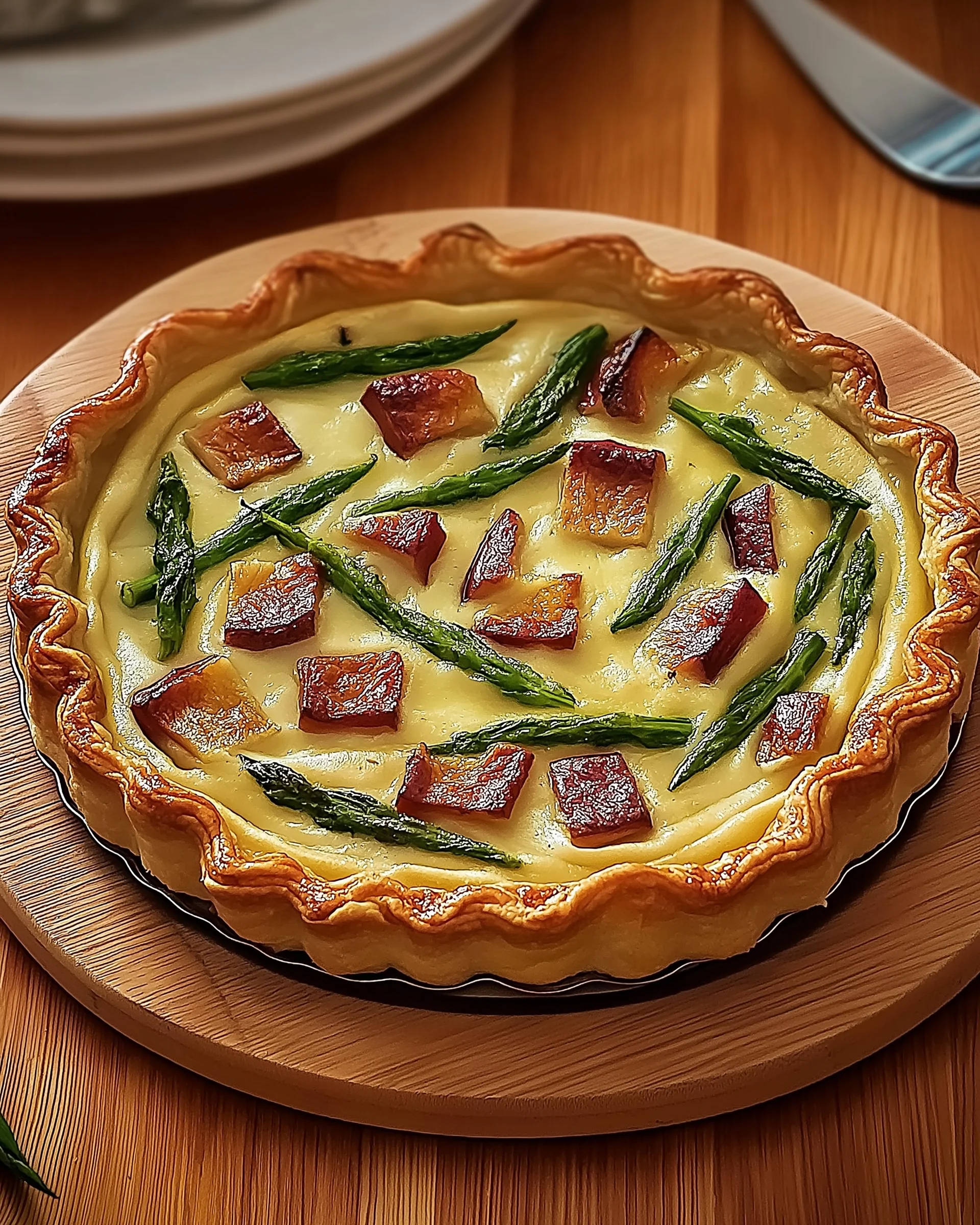 Zarte Blätterteig-Tarte mit Gemüse: Ein Genuss für jeden!