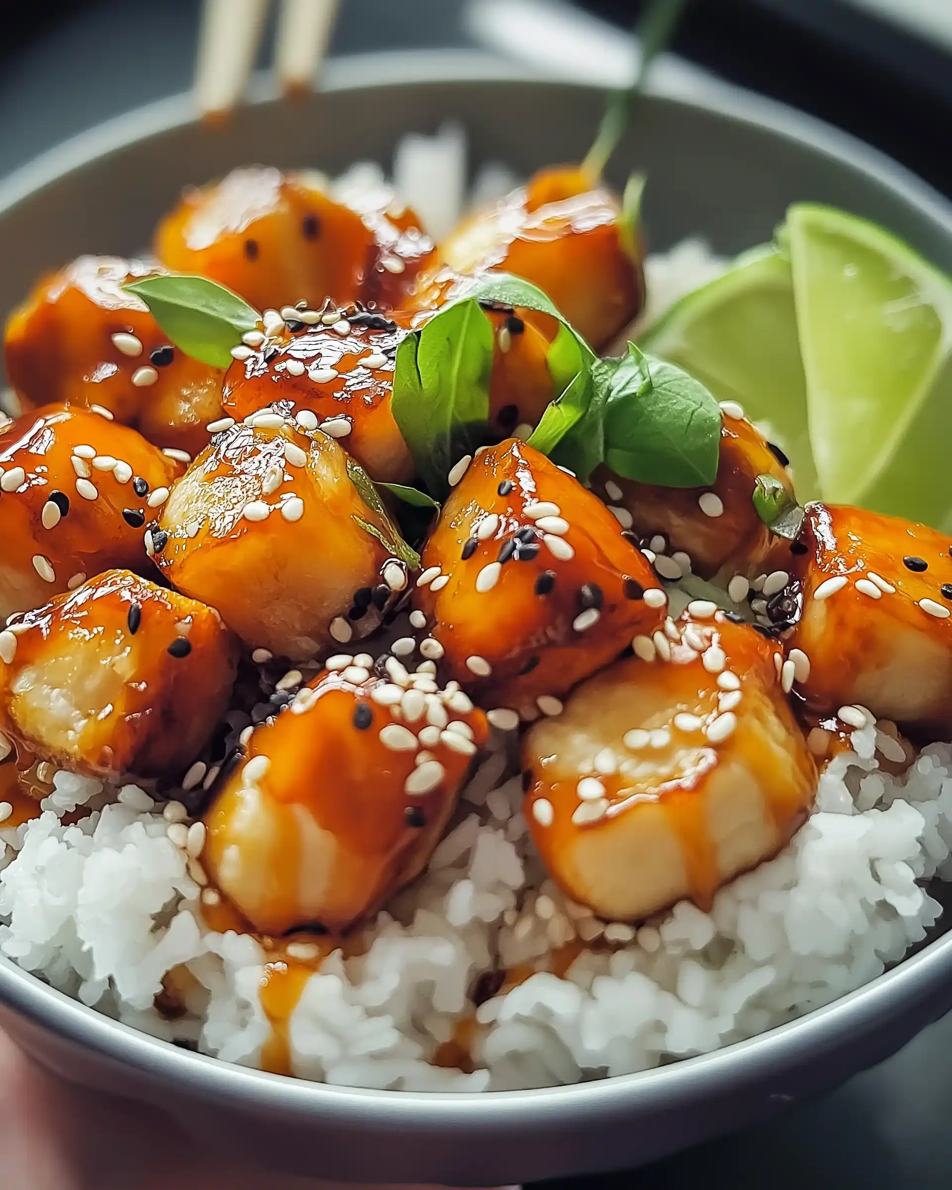 Zimt-Honig-Hähnchen mit Kokosreis: Ein Genuss für Feinschmecker!