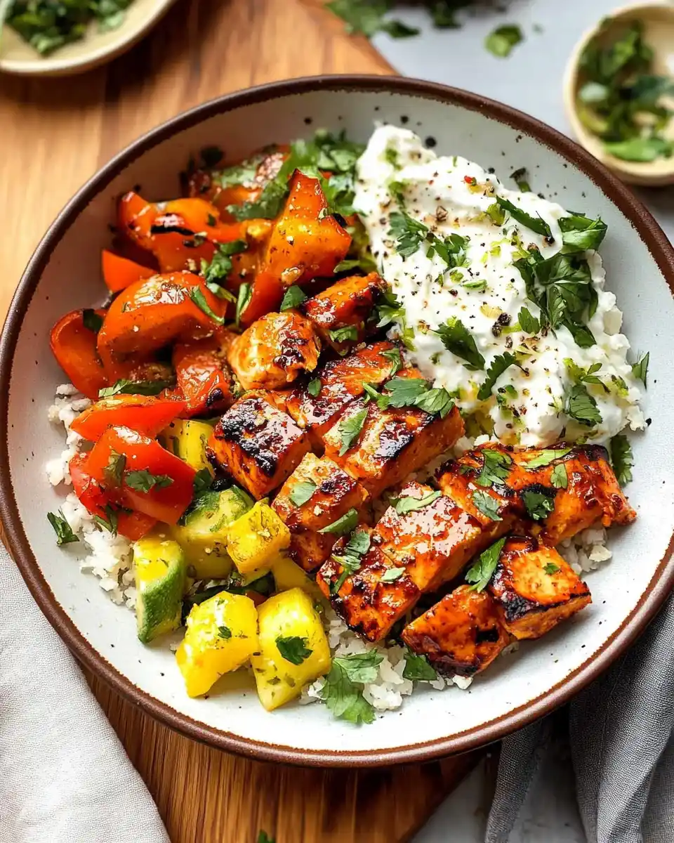 Zitronen-Chili-Lachs-Bowl: Gesund und köstlich genießen!