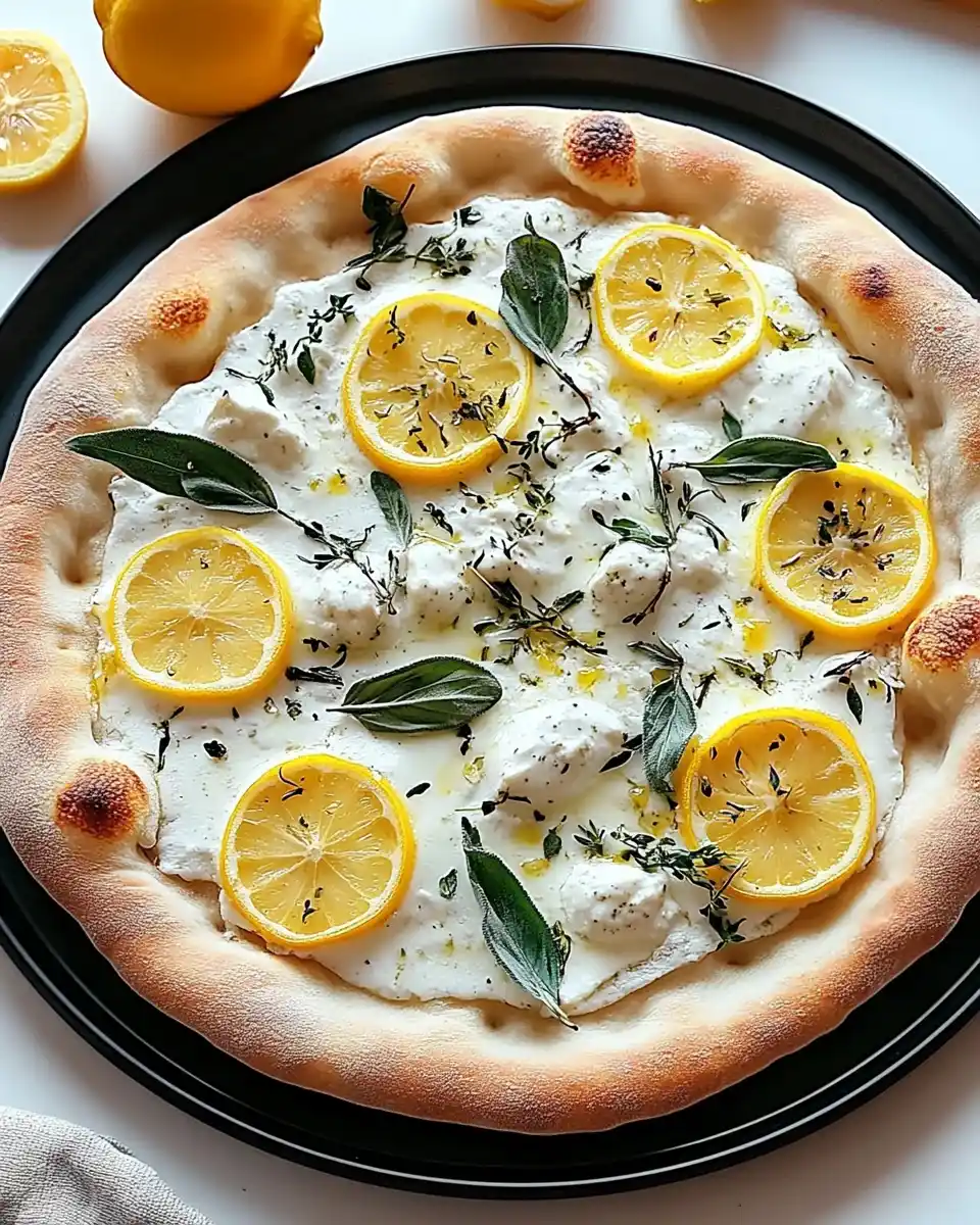 Zitronenpizza: So einfach gelingt das Rezept!