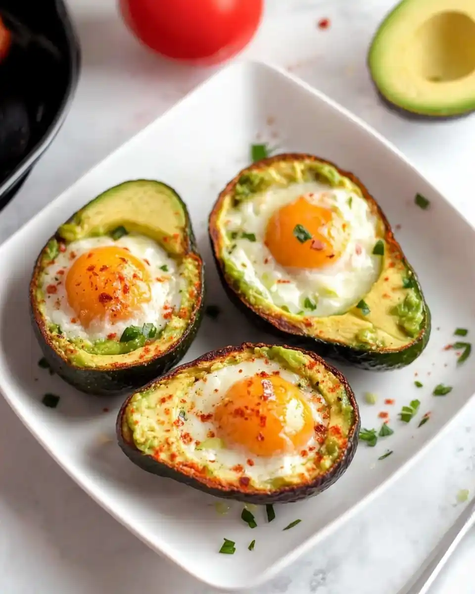 Avocado-Eier aus der Heißluftfritteuse: So einfach gelingt's!