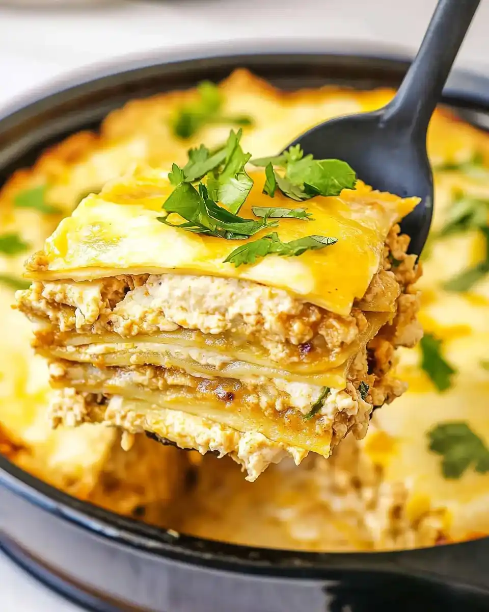 Cremige Hähnchen-Enchilada-Auflauf: Lecker und einfach!