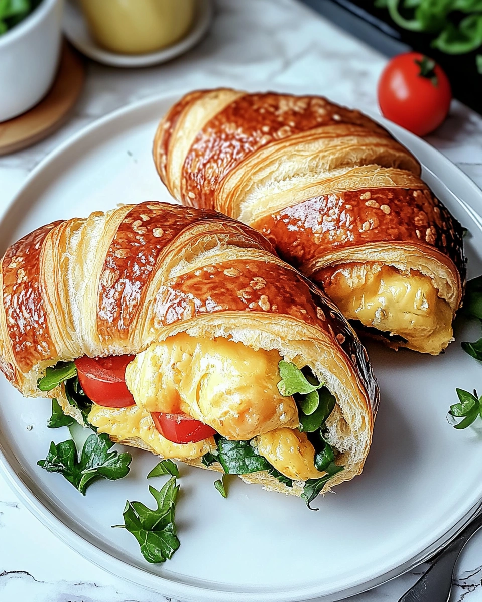Croissant Frühstückssandwich: Rezeptsensation erleben!